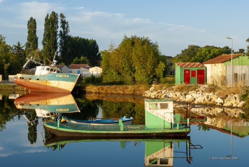 Chalutier en retraite, Port des Salines, Saint Trojan - Île d'Oléron