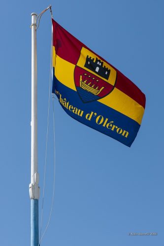Le drapeau du Château d'Oléron